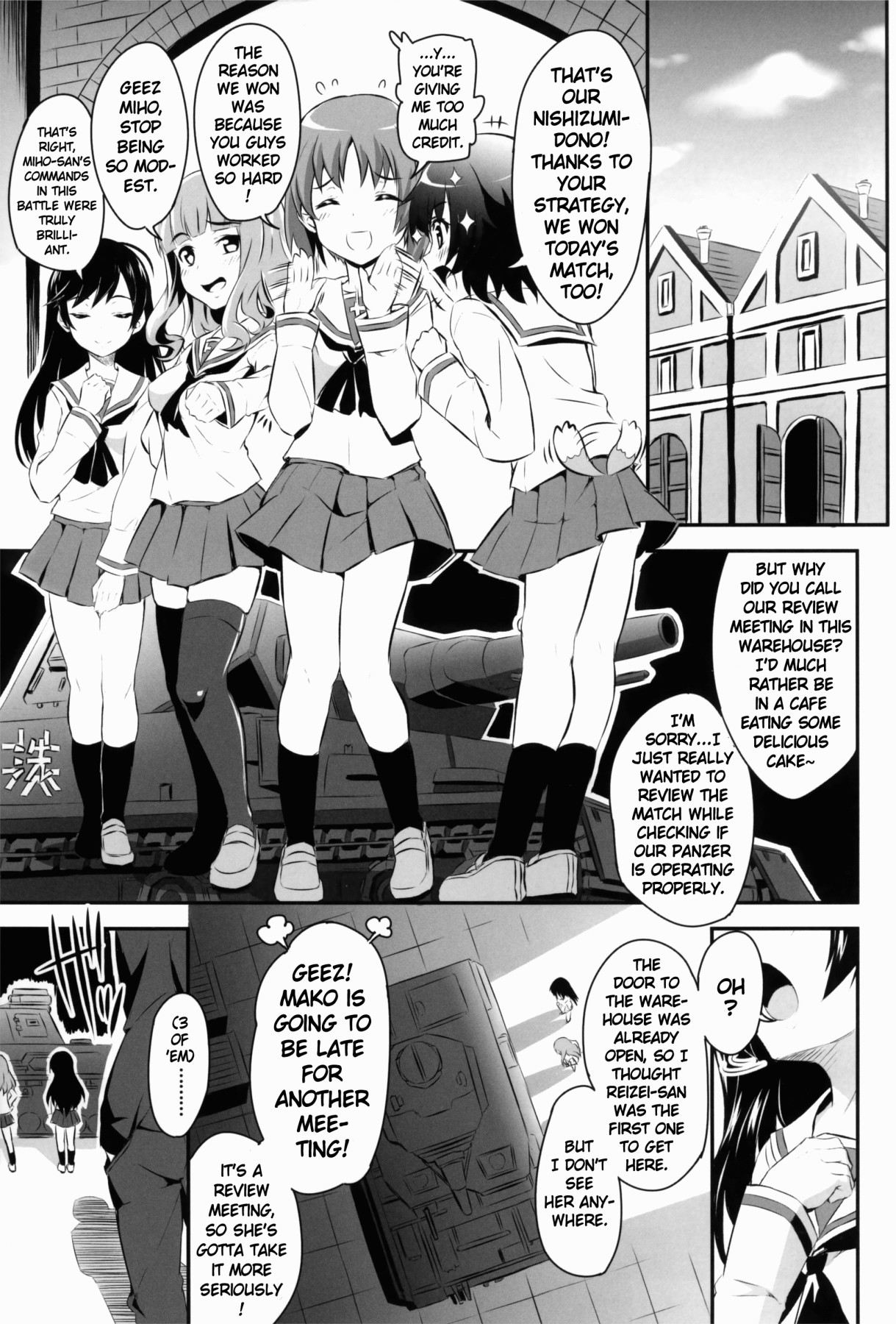 Hentai Manga Comic-Sensha Gedou-Read-2